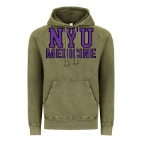 Vintage Olive nyu medicine Vintage Hoodie - linhVisuals