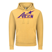 Vintage Mustard evansville purple aces Vintage Hoodie - linhVisuals