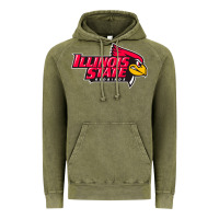Vintage Olive illinois state redbirds Vintage Hoodie - linhVisuals