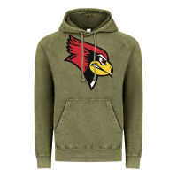 Vintage Olive illinois state redbirds Vintage Hoodie - linhVisuals