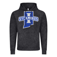 Vintage Black indiana state sycamores Vintage Hoodie - linhVisuals