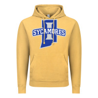 Vintage Mustard indiana state sycamores Vintage Hoodie - linhVisuals