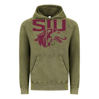 Vintage Olive southern illinois salukis Vintage Hoodie - linhVisuals