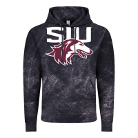 Cloud Black southern illinois salukis Vintage Hoodie - linhVisuals