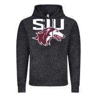 Vintage Black southern illinois salukis Vintage Hoodie - linhVisuals