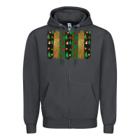 Smoke Christmas brush stoke Zipper Hoodie - JahusDesignShop