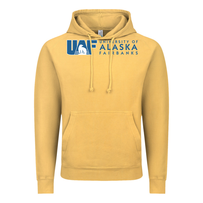 University Of Alaska Fairbanks Vintage Hoodie by linhVisuals | Teevron