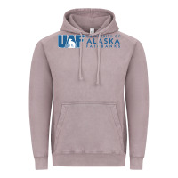 Vintage Zinc University of Alaska Fairbanks Vintage Hoodie - linhVisuals