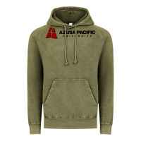 Vintage Olive Azusa Pacific University Vintage Hoodie - linhVisuals