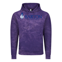Cloud Purple Barton College Vintage Hoodie - linhVisuals