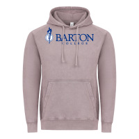 Vintage Zinc Barton College Vintage Hoodie - linhVisuals