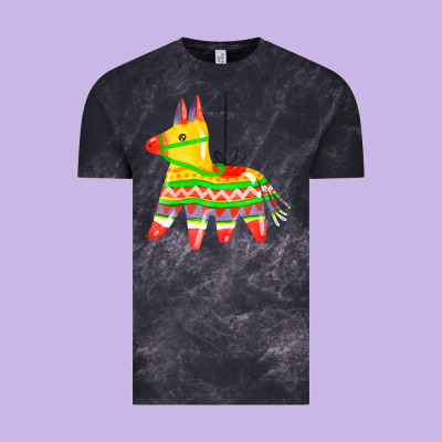 Pinata Vintage Tee Designed By Fadigitalartstudio