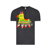 Vintage Black pinata Vintage Tee - FaDigitalArtStudio