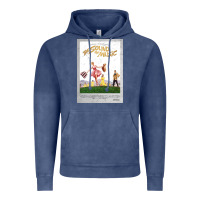 Vintage Denim the sound of music Vintage Hoodie - linhVisuals
