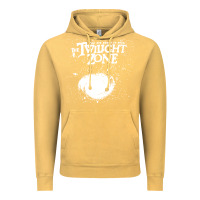 Vintage Mustard twilight zone vintage faded style design Vintage Hoodie - linhVisuals