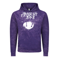 Cloud Purple twilight zone vintage faded style design Vintage Hoodie - linhVisuals