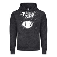Vintage Black twilight zone vintage faded style design Vintage Hoodie - linhVisuals