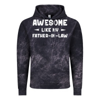 Cloud Black awesome like my father in law funny fathers day gift men wom t shirt Vintage Hoodie - linhVisuals
