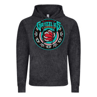 Vintage Black vancouver grizzlie retro Vintage Hoodie - linhVisuals