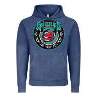 Vintage Denim vancouver grizzlie retro Vintage Hoodie - linhVisuals