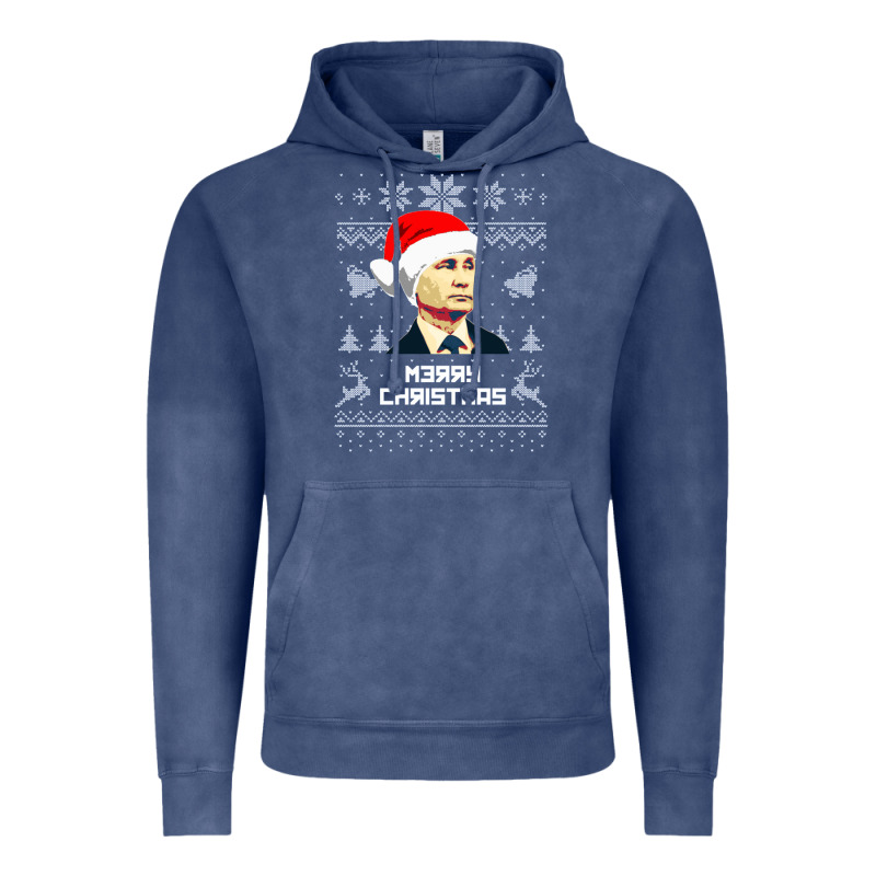 Vladimir Putin Merry Christmas Vintage Hoodie by linhVisuals | Teevron