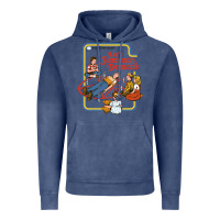 Vintage Denim let's summon demons Vintage Hoodie - linhVisuals