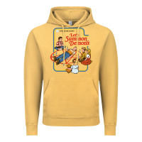 Vintage Mustard let's summon demons Vintage Hoodie - linhVisuals