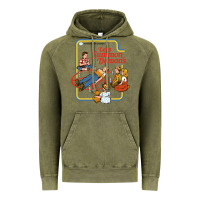 Vintage Olive let's summon demons Vintage Hoodie - linhVisuals