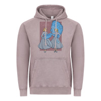 Vintage Zinc sisters    white christmas Vintage Hoodie - linhVisuals