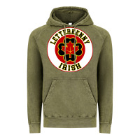 Vintage Olive letterkenny irish shoresy shamrock Vintage Hoodie - linhVisuals