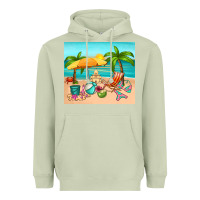 Matcha summer Heavyweight Hoodie - RanaPortraitStore