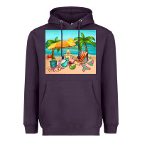 Plum summer Heavyweight Hoodie - RanaPortraitStore