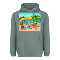 Sage summer Heavyweight Hoodie - RanaPortraitStore