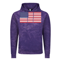 Cloud Purple american flag Vintage Hoodie - linhVisuals