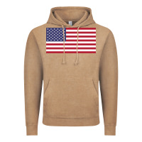 Vintage Coffee american flag Vintage Hoodie - linhVisuals