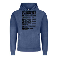 Vintage Denim understanding engineers funny Vintage Hoodie - linhVisuals