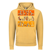 Vintage Mustard calvin Vintage Hoodie - linhVisuals