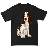 Black english cocker spaniel Premium Tee - FaDigitalArtStudio