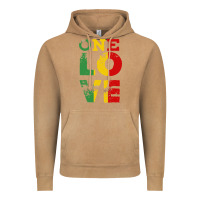 Vintage Camel one love rasta reggae Vintage Hoodie - linhVisuals