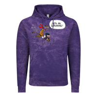 Cloud Purple calvin Vintage Hoodie - linhVisuals