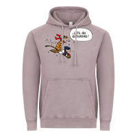 Vintage Zinc calvin Vintage Hoodie - linhVisuals
