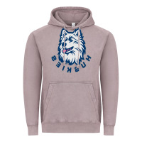 Vintage Zinc HUSKIES Vintage Hoodie - linhVisuals