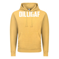 Vintage Mustard dilligaf    bowling Vintage Hoodie - linhVisuals