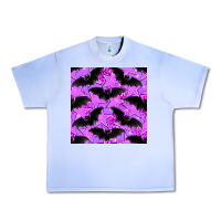 Grape Ice halloween bat and stars seamless pattern Urban Heavy Tee - BundleAndBundleShop