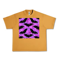 Peanut Butter halloween bat and stars seamless pattern Urban Heavy Tee - BundleAndBundleShop