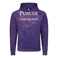 Cloud Purple purdue university northwest Vintage Hoodie - linhVisuals