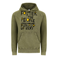 Vintage Olive Foster The People Pumped Up Kicks Vintage Hoodie - linhVisuals