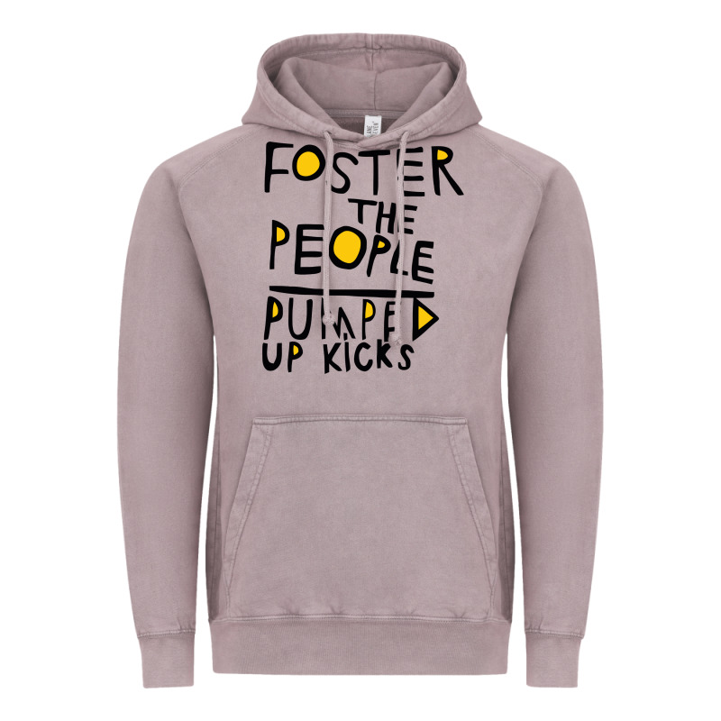 Foster The People Pumped Up Kicks Vintage Hoodie by linhVisuals | Teevron