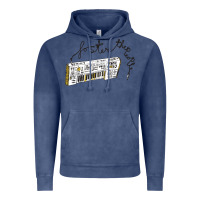 Vintage Denim Foster The People Torches Vintage Hoodie - linhVisuals