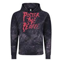 Cloud Black Foster The People Vintage Hoodie - linhVisuals